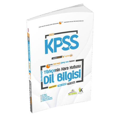 2023 KPSSNİN Kara Kutusu Genel Yetenek Genel Kültür Ekonomik Paket Dijital Çözümlü Konu Özetli Çıkmış Soru Bankası
